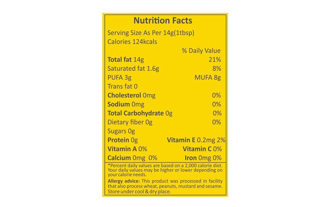 Kiwi Kisan Window Mustard Oil    Plastic Bottle  500 millilitre